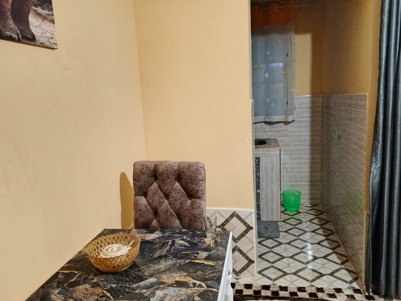 Fully equipped kitchen at Texas BnB Nakuru